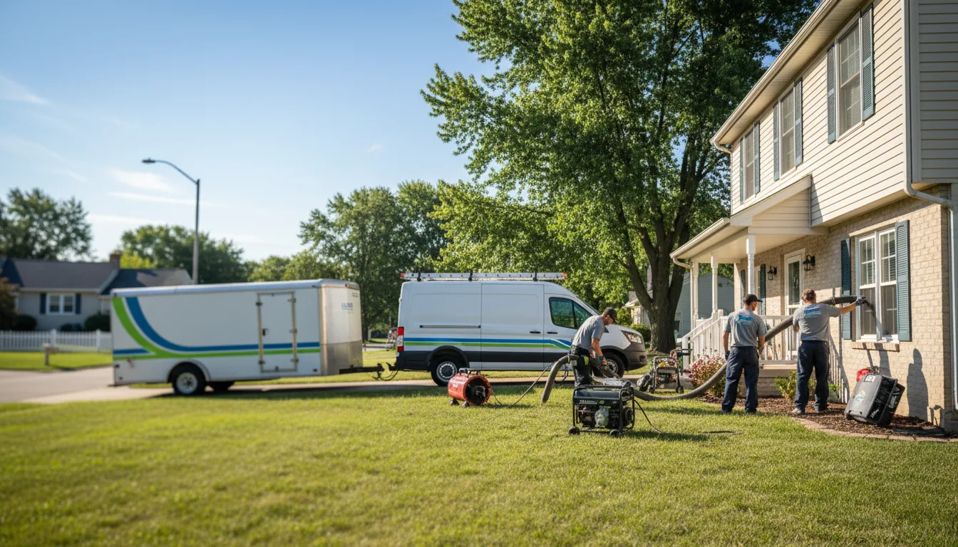 Flooded Basement Restoration And Cleanup With Repair in Gracey, KY near me